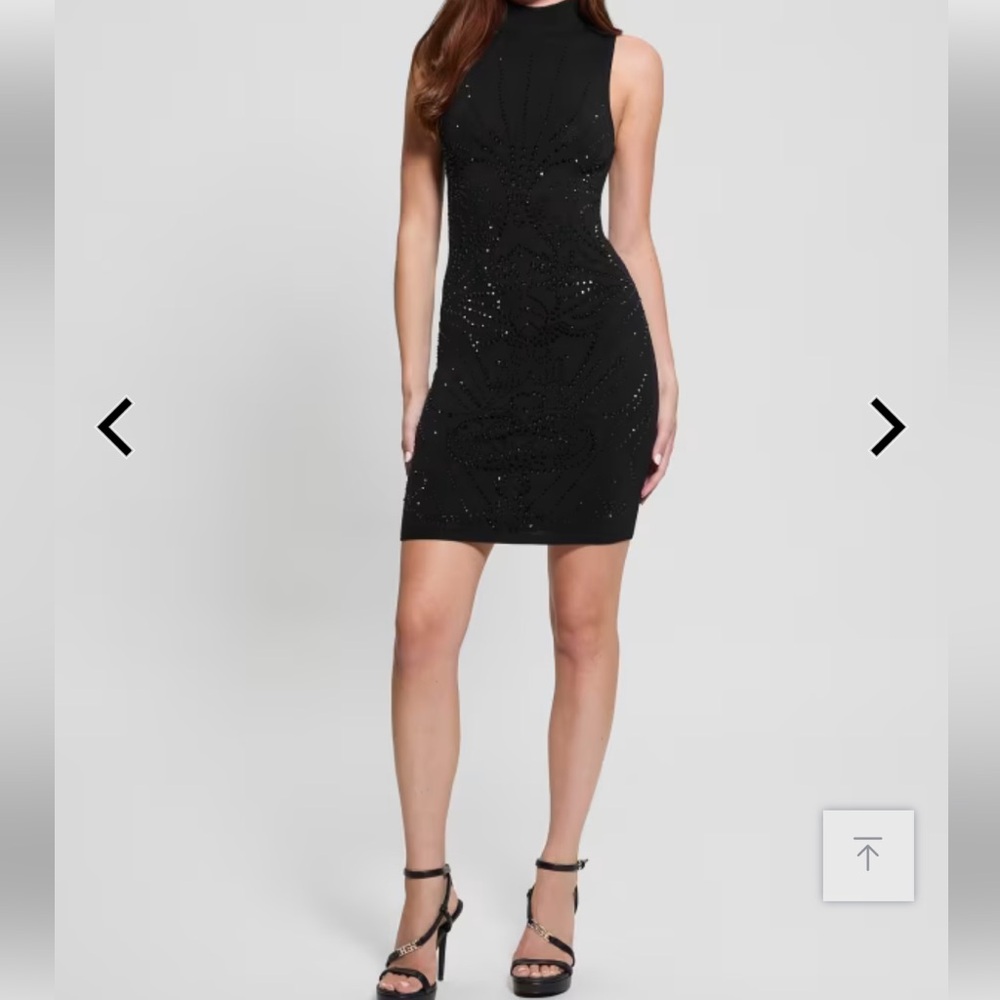 Elegant Black Sleeveless Dress